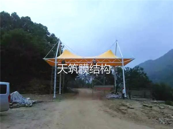 嵩縣景區膜結構出入口